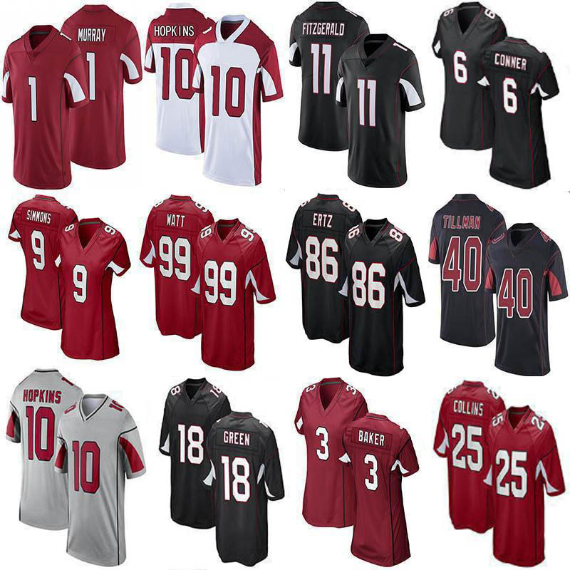 99 J.J. Watt 86 Zach Ertz 1 Kyler Murray 10 DeAndre Hopkins Football Jerseys James Conner Budda Baker Isaiah Simmons Rondale Moore Christian Kirk Chandler Jones AJ Green, Youth
99 J.J. Watt 86 Zach Ertz 1 Kyler Murray 10 DeAndre Hopkins Football Jerseys James Conner Budda Baker Isaiah Simmons Rondale Moore Christian Kirk Chandler Jones AJ Green, Youth