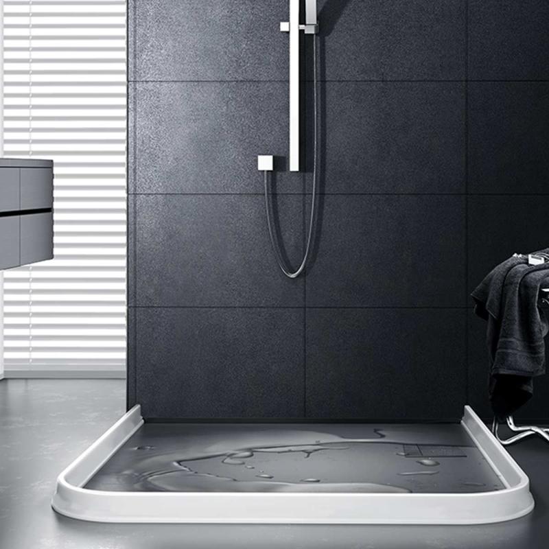 Other Bath & Toilet Supplies 30MM White Bathroom Water Stopper Kitchen Countertop Retaining Strip Bendable Shower Threshold Dam Barrier
Other Bath & Toilet Supplies 30MM White Bathroom Water Stopper Kitchen Countertop Retaining Strip Bendable Shower Threshold Dam Barrier