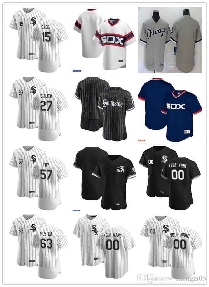 Men Women Youth 15 Adam Engel 63 Matt Foster 57 Jace Fry 27 Lucas Giolito Black Custom Baseball Jersey Blank white black gray City, Colour
Men Women Youth 15 Adam Engel 63 Matt Foster 57 Jace Fry 27 Lucas Giolito Black Custom Baseball Jersey Blank white black gray City, Colour