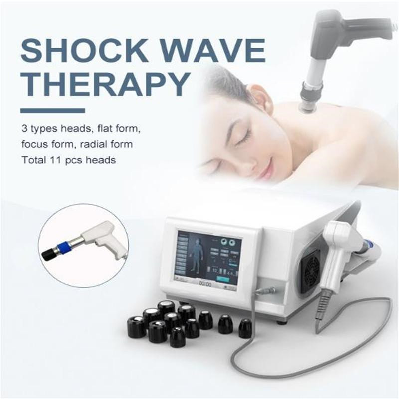 Health Gadgets Pnuematic Extracorporeal Shockwave Shock Wave Therapy Cellulite Removal Machine