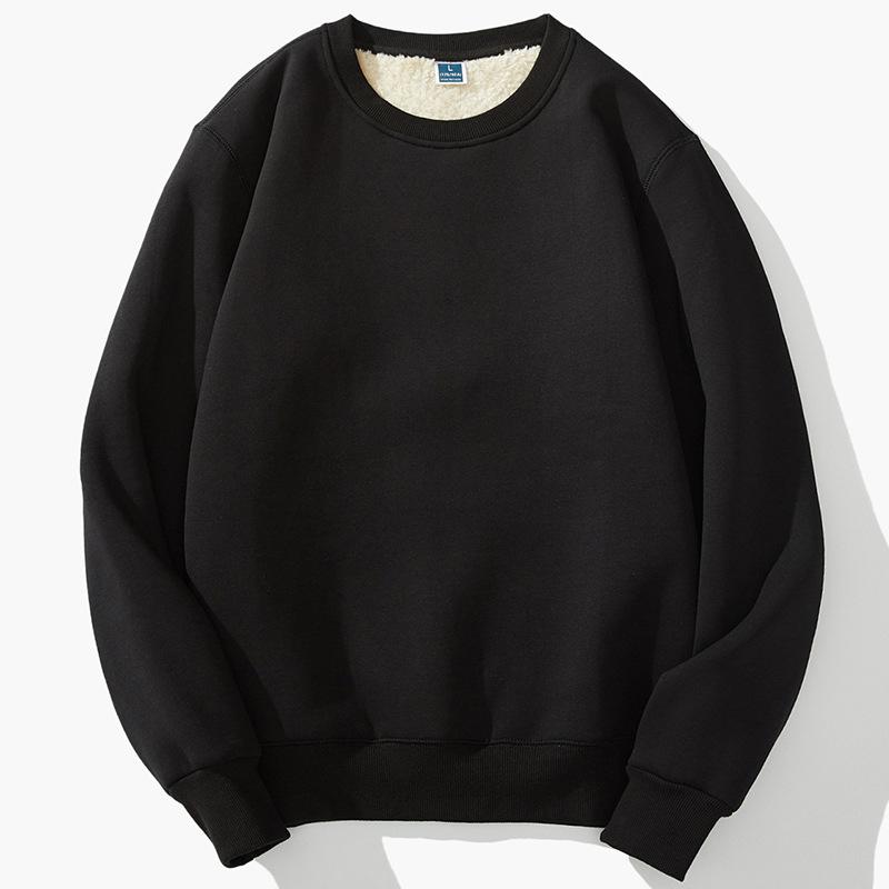 Men's Hoodies & Sweatshirts 2021 Winter Men Lambwool Sweatshirt Fleece Thicken Keep Warm Loose Sport Fashion Daily Basic Long Sleeve O-Neck, Black
Men's Hoodies & Sweatshirts 2021 Winter Men Lambwool Sweatshirt Fleece Thicken Keep Warm Loose Sport Fashion Daily Basic Long Sleeve O-Neck, Black