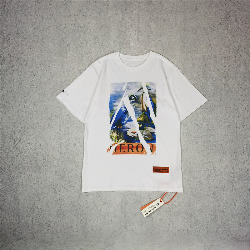Heron High quality casual Preston classic tear men's and women's Short Sleeve T-Shirt CG2S, White;black
Heron High quality casual Preston classic tear men's and women's Short Sleeve T-Shirt CG2S, White;black