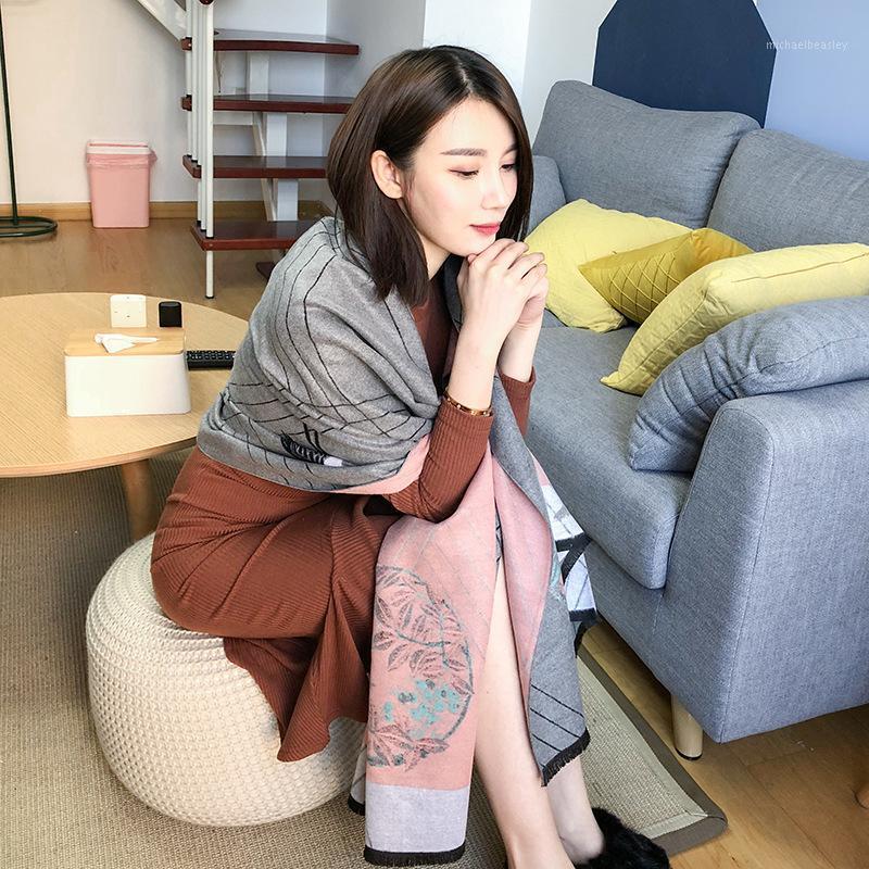 Scarves Oversized Cloak Autumn And Winter Long Double-Sided Imitation Cashmere Shawl Korean Thickened Warm Scarf
Scarves Oversized Cloak Autumn And Winter Long Double-Sided Imitation Cashmere Shawl Korean Thickened Warm Scarf
