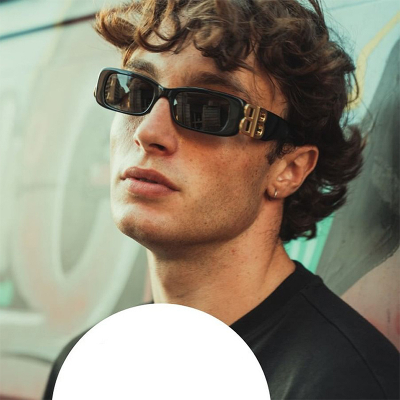 Sunglasses 2021 Brand Women's Bb Classic Fashion Men's Sun Glasses Uv400 Ins Travel Sports Square Retro Rectangle, White;black
Sunglasses 2021 Brand Women's Bb Classic Fashion Men's Sun Glasses Uv400 Ins Travel Sports Square Retro Rectangle, White;black