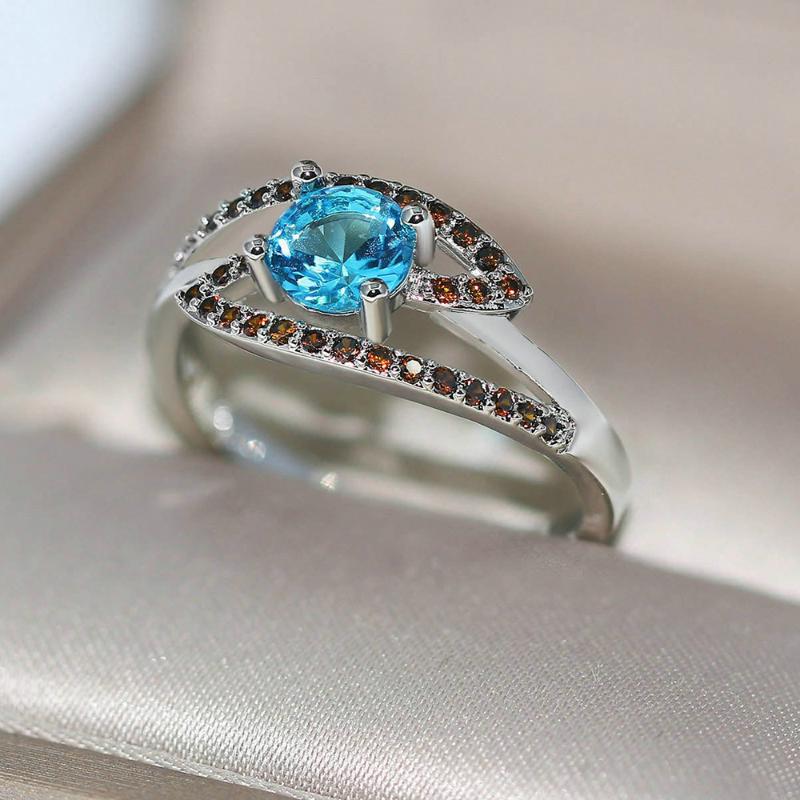 Cluster Rings Kpop For Women Girl Unique Angel Eyes Blue Brown Austria Crystal Silver Color Birthday Party Gift Fashion Jewelry R639, Golden;silver
Cluster Rings Kpop For Women Girl Unique Angel Eyes Blue Brown Austria Crystal Silver Color Birthday Party Gift Fashion Jewelry R639, Golden;silver