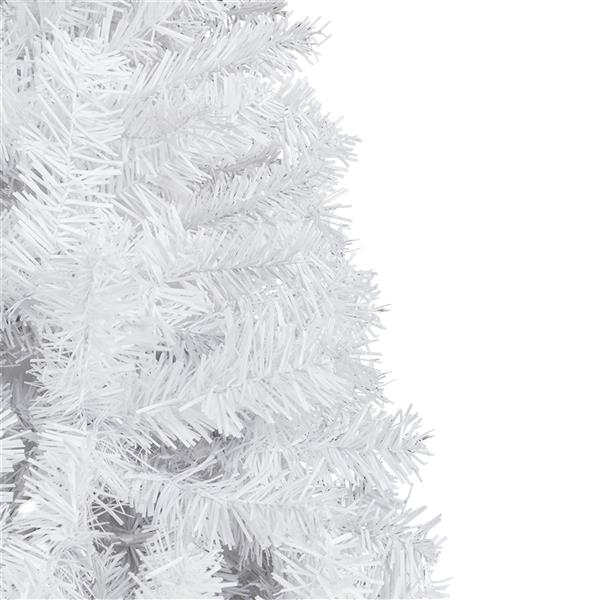 USA Stock 7FT Iron Leg White Christmas Tree with 950 Branches