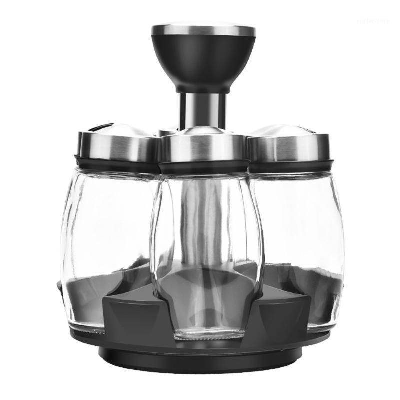 Storage Bottles & Jars Rotating Cruet Condiment Seasoning Set For Spices Pepper Shakers Sprays Salt Kitchen Rack Organizer Shelf
Storage Bottles & Jars Rotating Cruet Condiment Seasoning Set For Spices Pepper Shakers Sprays Salt Kitchen Rack Organizer Shelf