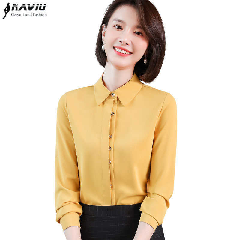 Fashion Women Shirt Spring Temperament Long Sleeve Slim Blouses Office Ladies Formal Work Tops 210604, Navy blue
Fashion Women Shirt Spring Temperament Long Sleeve Slim Blouses Office Ladies Formal Work Tops 210604, Navy blue
