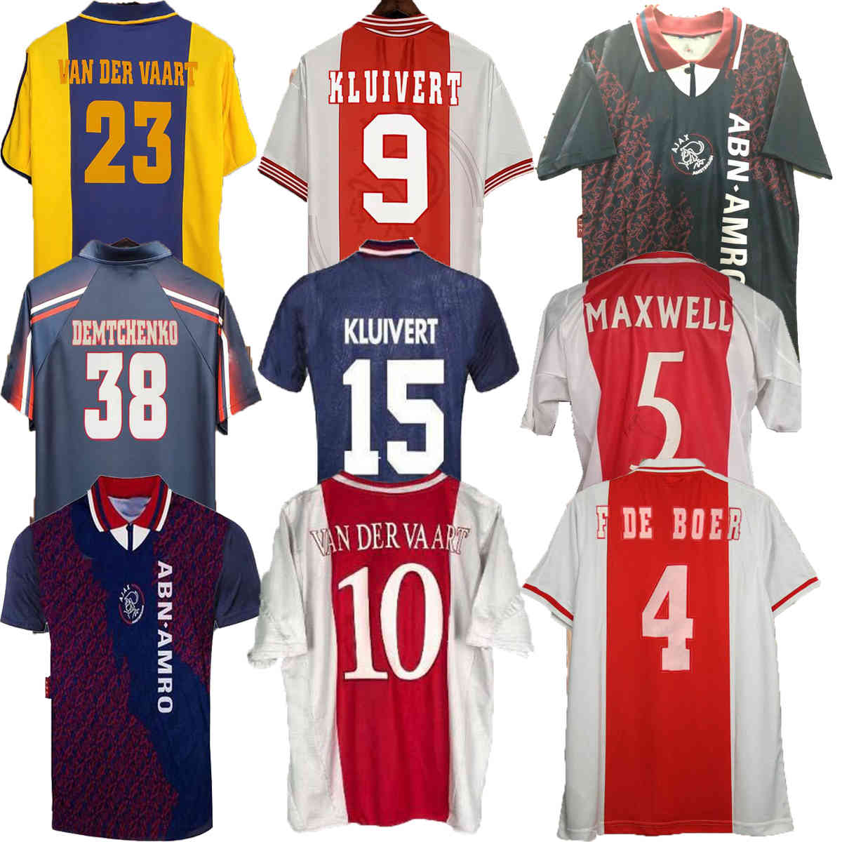 04 05 IBRAHIMOVIC BOUKHARI Mens Retro Home and away Soccer Jerseys 98 99 SIBON LITMANEN SIER Football Shirt 94 95 KLUIVERT RIJKAARD Uniforms, Black
04 05 IBRAHIMOVIC BOUKHARI Mens Retro Home and away Soccer Jerseys 98 99 SIBON LITMANEN SIER Football Shirt 94 95 KLUIVERT RIJKAARD Uniforms, Black