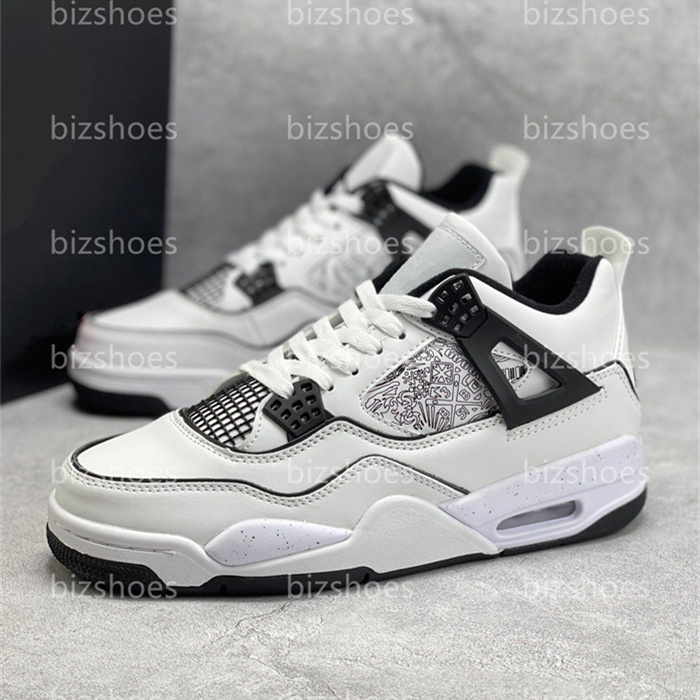 4 (GS) DIY Basketball shoes White Black Volt Watercolor hand painted 4s Men Sports Sneakers, 01
4 (GS) DIY Basketball shoes White Black Volt Watercolor hand painted 4s Men Sports Sneakers, 01