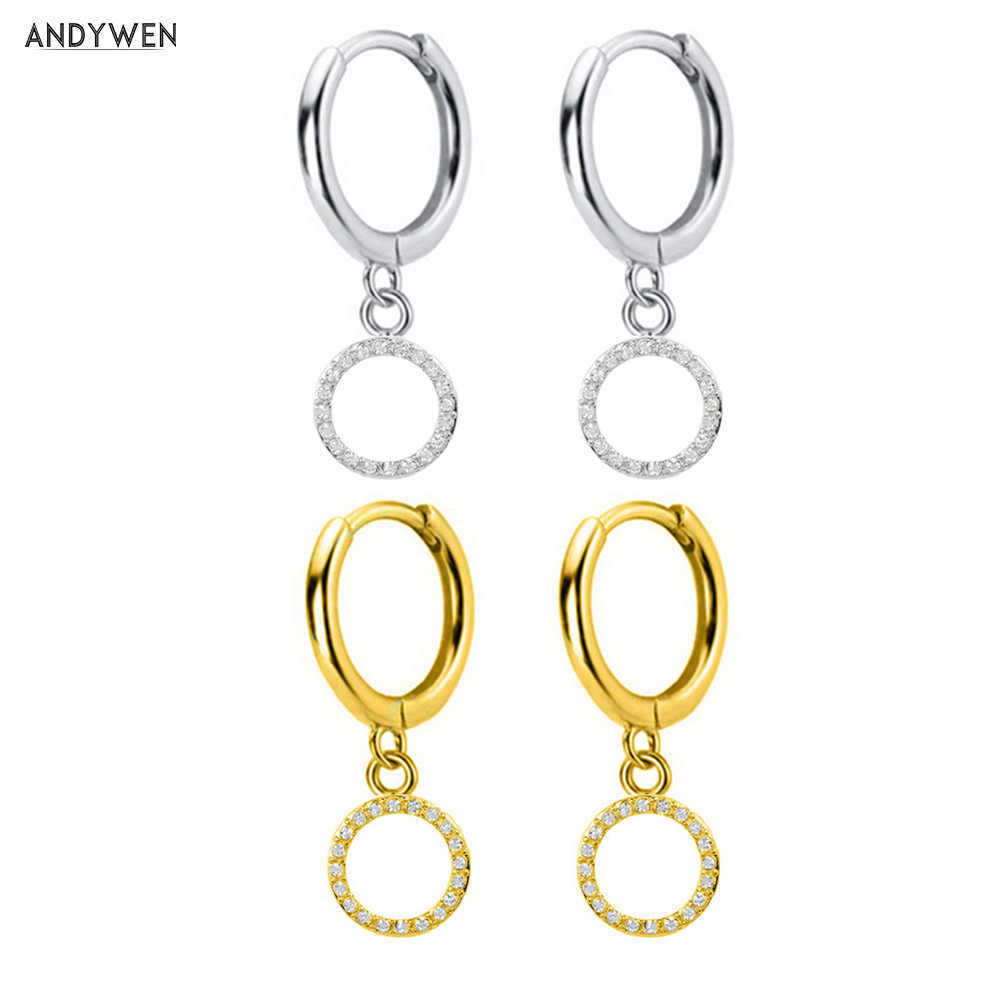 ANDYWEN 925 Sterling Silver Crystal CZ O Drop Earring Big Circle Round Women Luxury Classic Rock Punk Jewelry 210608
ANDYWEN 925 Sterling Silver Crystal CZ O Drop Earring Big Circle Round Women Luxury Classic Rock Punk Jewelry 210608