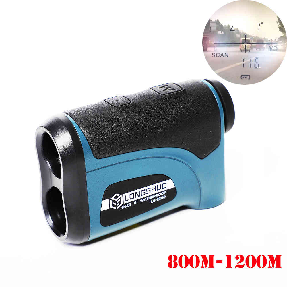 

Laser rangefinder Hunting 800m 1200m Telescope Laser Distance Meter Golf Digital Monocular Range Finder Angle measuring tool T200603