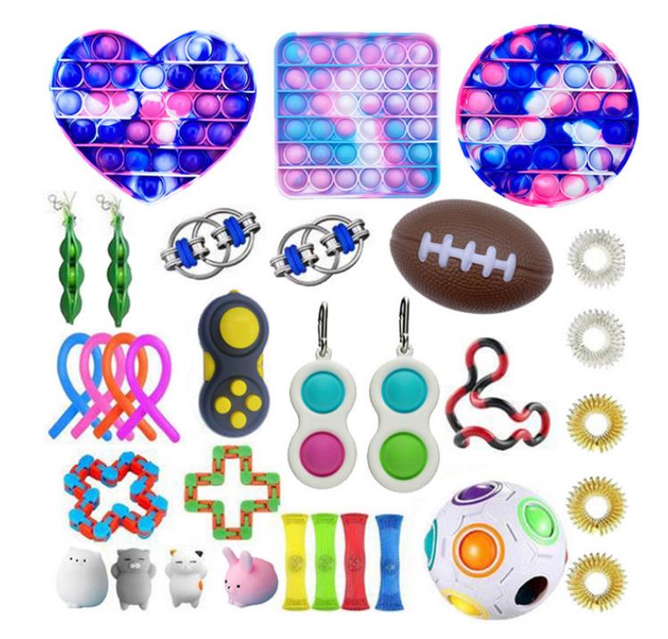 Fidget Toys Anti Stress Set Stretchy Strings Pop It Popit Gift Pack Adults Children Squishy Sensory Antistress Relief Figet Toys
Fidget Toys Anti Stress Set Stretchy Strings Pop It Popit Gift Pack Adults Children Squishy Sensory Antistress Relief Figet Toys