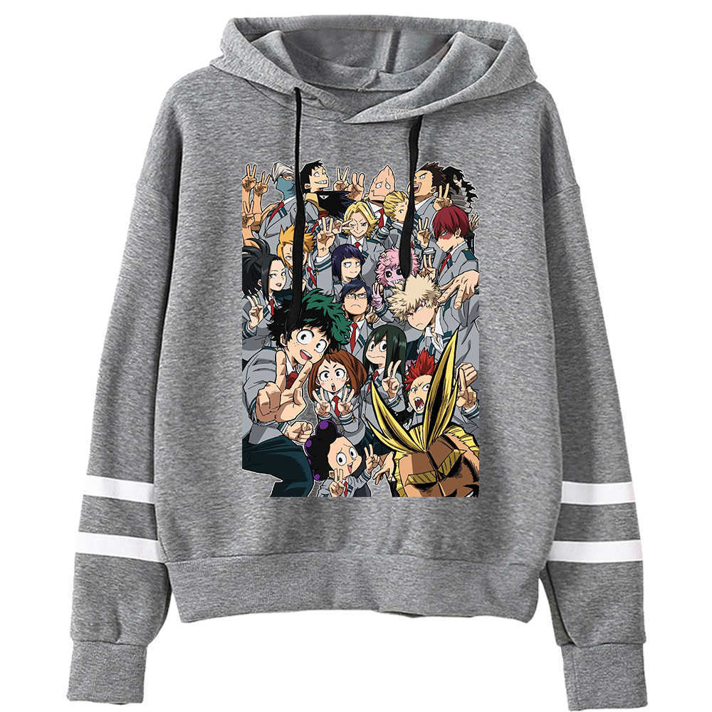 My Hero Academia MHA Merch Hoodies Boku No Hero Academia Sweatshirts Cozy Tops Pullovers G