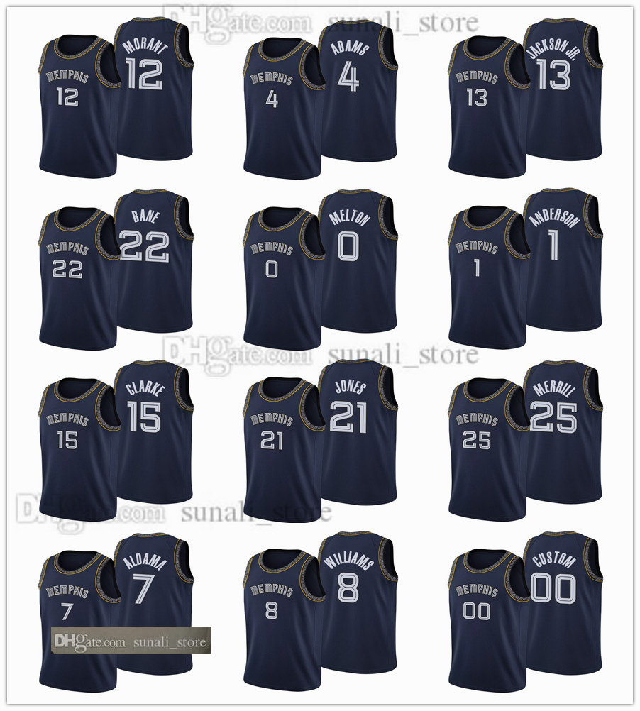 75th Anniversary 2022 City Navy Basketball Jerseys Steven 4 Adams 0 Melton Kyle Anderson Ja 12 Morant Tyus Jones Jaren Jackson Jr. Desmond Bane Ziaire Williams Edition
75th Anniversary 2022 City Navy Basketball Jerseys Steven 4 Adams 0 Melton Kyle Anderson Ja 12 Morant Tyus Jones Jaren Jackson Jr. Desmond Bane Ziaire Williams Edition