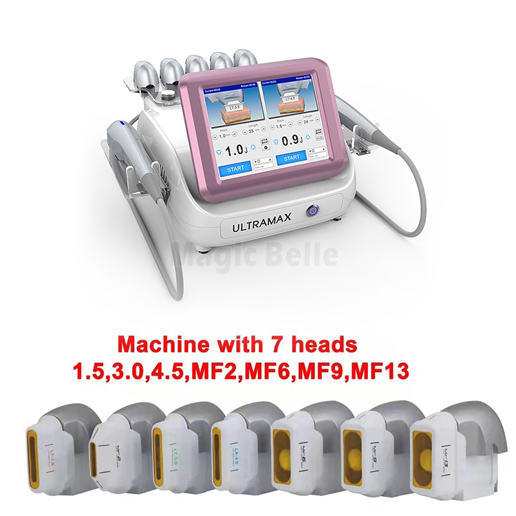 7d hifu facial and body shaping beauty machine fat reduction spa equipment eye