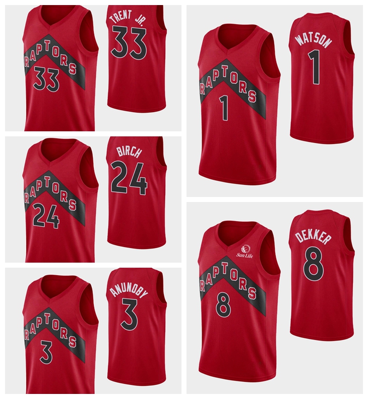 Toronto''Raptors''Men Icon Sam Dekker Khem Birch Paul Watson Gary Trent Jr. OG Anunoby Red Basketball Swingman 2020-21 Jersey
Toronto''Raptors''Men Icon Sam Dekker Khem Birch Paul Watson Gary Trent Jr. OG Anunoby Red Basketball Swingman 2020-21 Jersey