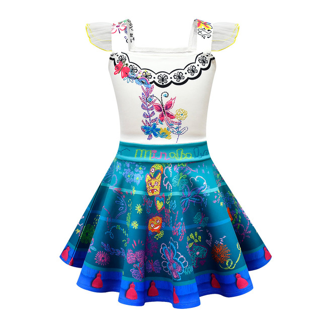 2022 Encanto Girls Summer Fancy Princess Dress Cosplay Costumes Dress Kids Birthday Carnival Party Clothing, Customize
2022 Encanto Girls Summer Fancy Princess Dress Cosplay Costumes Dress Kids Birthday Carnival Party Clothing, Customize
