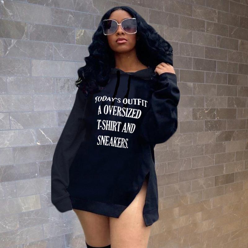 Casual Dresses Women Lady Fall Winter 2022 Wholesale Black White Letter Print Sweatshirts Retro Tops
Casual Dresses Women Lady Fall Winter 2022 Wholesale Black White Letter Print Sweatshirts Retro Tops