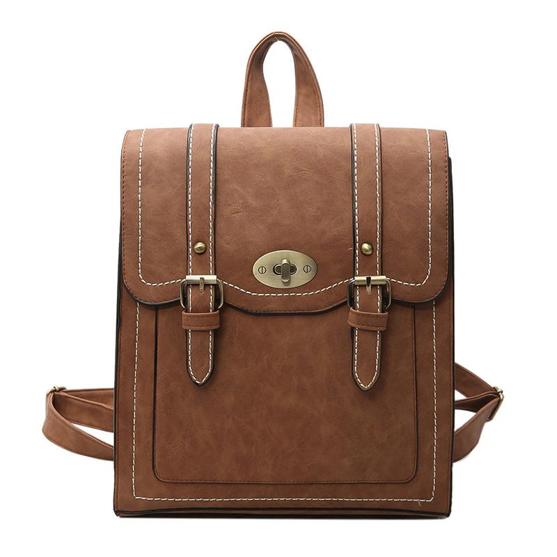 Backpack School Backpacks Style 2021 Retro Fashion Women High-quality PU Leather Portable Shoulder Bag Travel Books Rucksack, Black
Backpack School Backpacks Style 2021 Retro Fashion Women High-quality PU Leather Portable Shoulder Bag Travel Books Rucksack, Black
