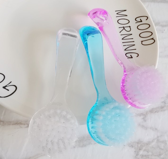 Soft Bristle Brush Scrub Exfoliating Facial Brush Face Care Cleaning Wash Cap Wholesale Quality