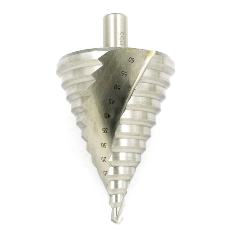 6-60mm Pagoda Stap Cone Boor HSS Spiral Digged Spaces Hole Cutter Tool 83XA