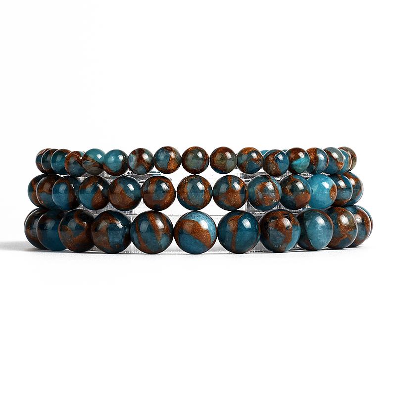 Beaded, Strands Nature Lake Blue Cloisonne Bead Bracelets For Women Natural Energy Stone Reiki Yoga Bracelet Men Fashion Healing Jewelry Pul
Beaded, Strands Nature Lake Blue Cloisonne Bead Bracelets For Women Natural Energy Stone Reiki Yoga Bracelet Men Fashion Healing Jewelry Pul