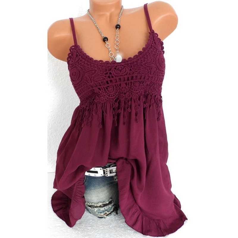 Zogaa Women Summer Casual Chiffon Blouse Tops Ladies Casual Loose Vest Female Sexy Sleeveless Lace Tank Top Woman Tees Shirts 210721, Black
Zogaa Women Summer Casual Chiffon Blouse Tops Ladies Casual Loose Vest Female Sexy Sleeveless Lace Tank Top Woman Tees Shirts 210721, Black