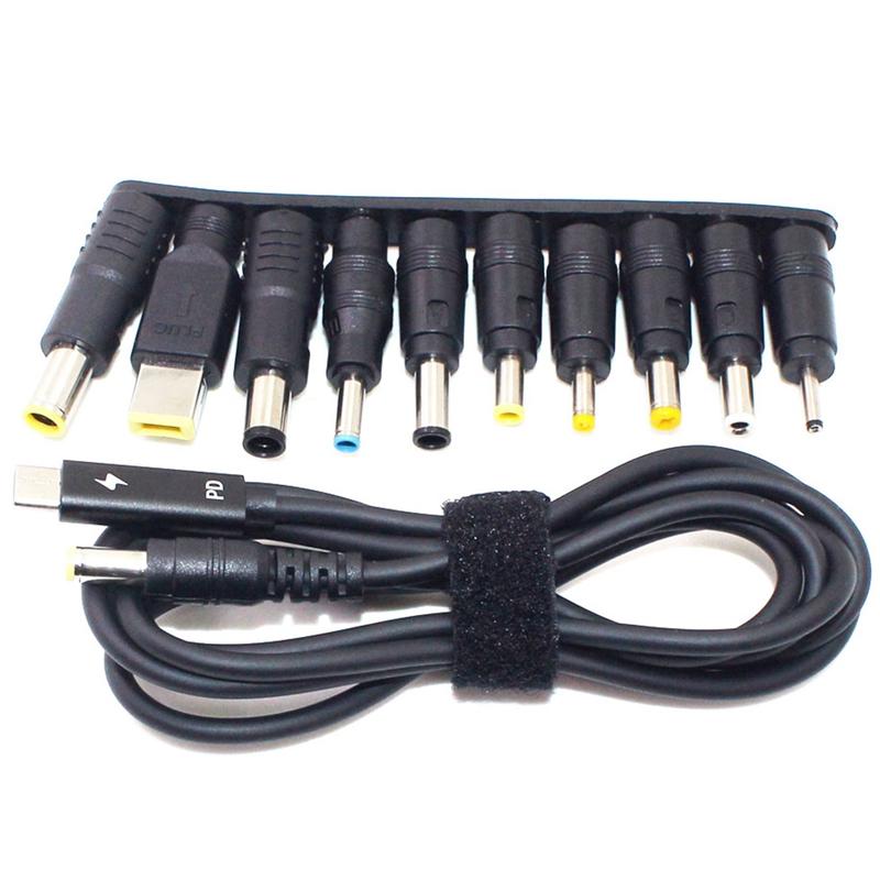 Computer Cables & Connectors 100W TYPE-C To Round Port Laptop Adapter Connector Plug DC Power PD Fast Charge Charging
Computer Cables & Connectors 100W TYPE-C To Round Port Laptop Adapter Connector Plug DC Power PD Fast Charge Charging