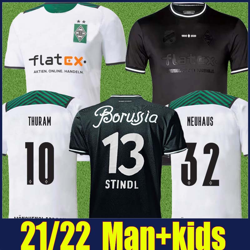 Borussia Monchengladbach soccer Jerseys 120th Anniversary Edition man kids PLEA ZAKARIA NEUHAUS THURAM foootball jersey BENSEBAINI STINDL GI, Black;yellow
Borussia Monchengladbach soccer Jerseys 120th Anniversary Edition man kids PLEA ZAKARIA NEUHAUS THURAM foootball jersey BENSEBAINI STINDL GI, Black;yellow