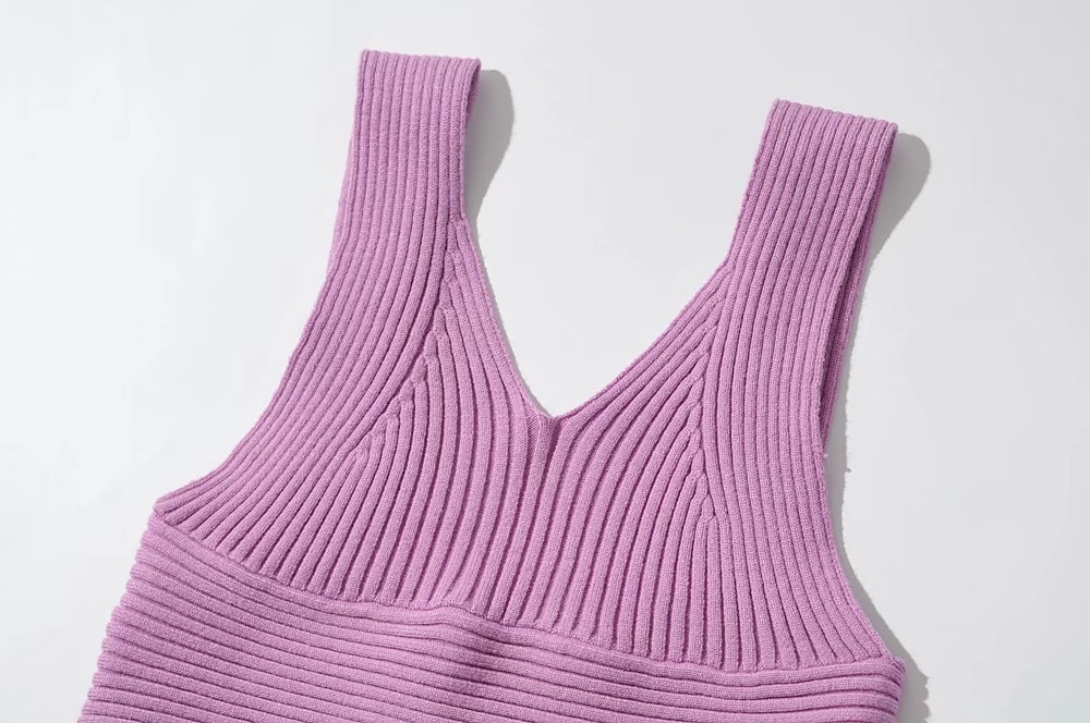 Sexy Knitted Chest Crescent V neck Camis Women Spaghetti Strap crop Top Camisetas Strappy Bra Tank Vest Tee 6 color 210429