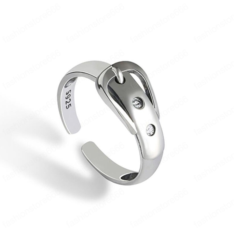 Fashion Belt Rings For Women Girls Trendy Vintage Silver Color Opening Adjustable Ring Special Jewelry
Fashion Belt Rings For Women Girls Trendy Vintage Silver Color Opening Adjustable Ring Special Jewelry