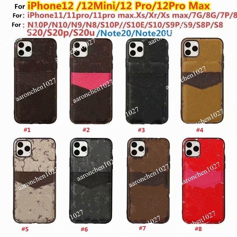 Designer Wallet Phone Cases for iPhone 12 Mini 11 pro 7 8 plus XR X XS Max 7Plus 8Plus Cover PU leather Luxury Luxurys Shell Coque Fundas Sa
Designer Wallet Phone Cases for iPhone 12 Mini 11 pro 7 8 plus XR X XS Max 7Plus 8Plus Cover PU leather Luxury Luxurys Shell Coque Fundas Sa