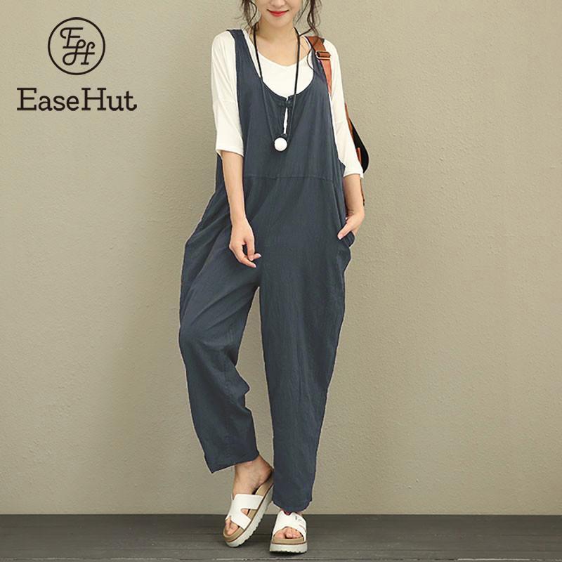 EaseHut Retro Cotton Linen Rompers Womens Jumpsuits 2021 Female Backless Overalls Playsuit Plus Size Pantalon Palazzo macacao, Coffee
EaseHut Retro Cotton Linen Rompers Womens Jumpsuits 2021 Female Backless Overalls Playsuit Plus Size Pantalon Palazzo macacao, Coffee
