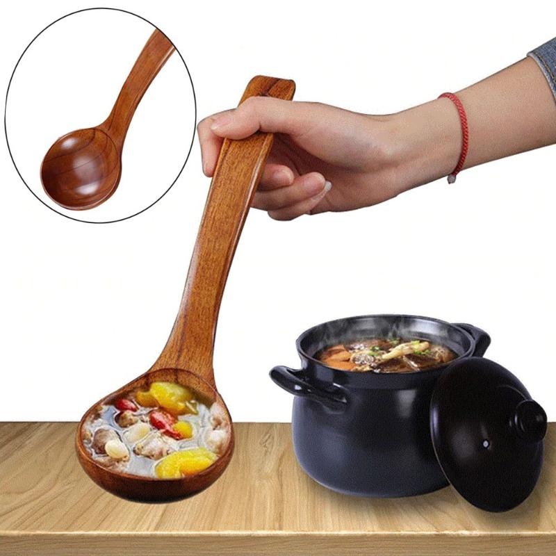 Spoons Large Ramen Utensils Tableware Soup Scoops Kitchen Supplies Natural Wooden Spoon
Spoons Large Ramen Utensils Tableware Soup Scoops Kitchen Supplies Natural Wooden Spoon