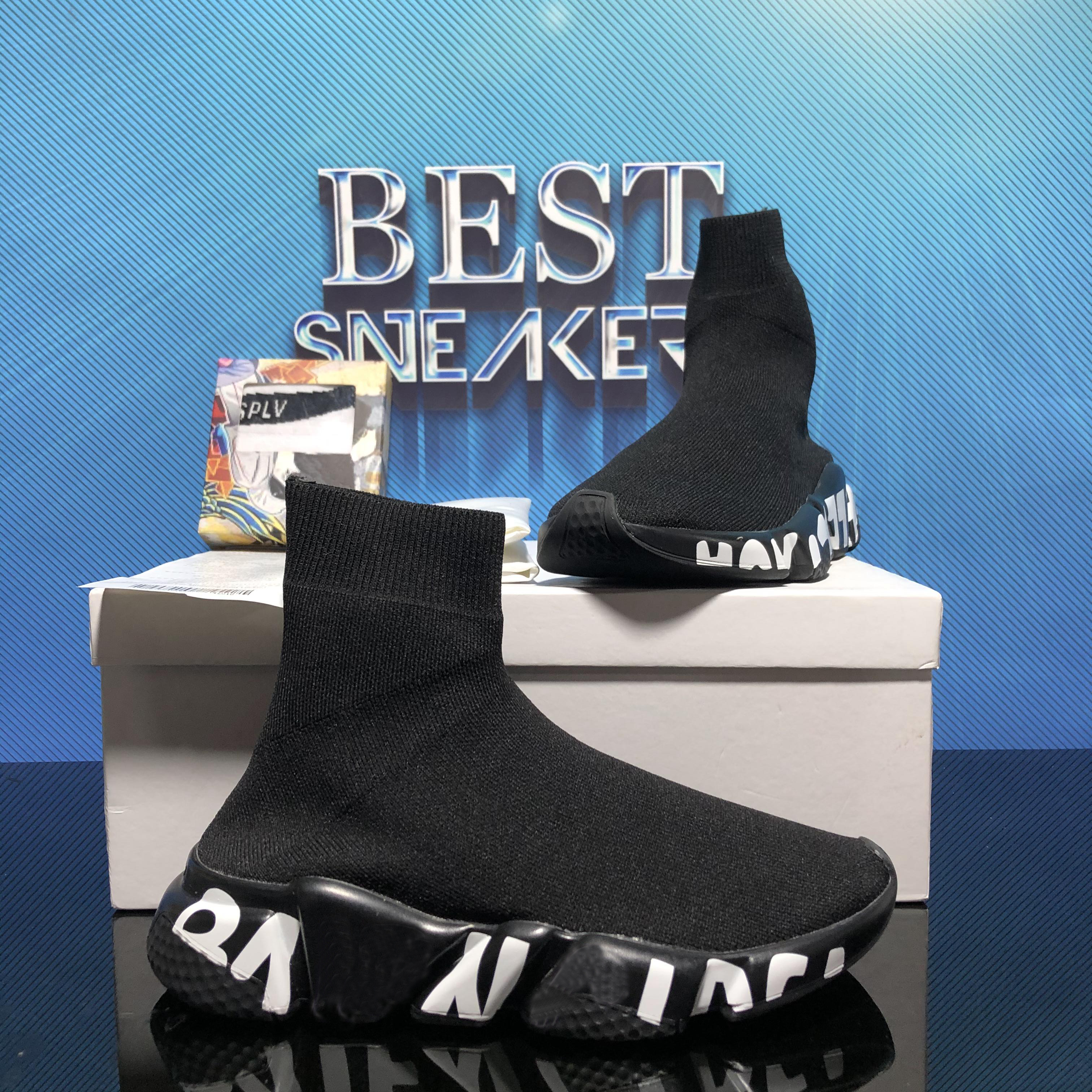 Top Quality Pairs Men Fashion Designers Shoes Womens Speed 2.0 Sneaker Mens Women Triple S Black Outdoor Platform Breathable Socks Casual Trainers Sneakers With Box, Customize
Top Quality Pairs Men Fashion Designers Shoes Womens Speed 2.0 Sneaker Mens Women Triple S Black Outdoor Platform Breathable Socks Casual Trainers Sneakers With Box, Customize