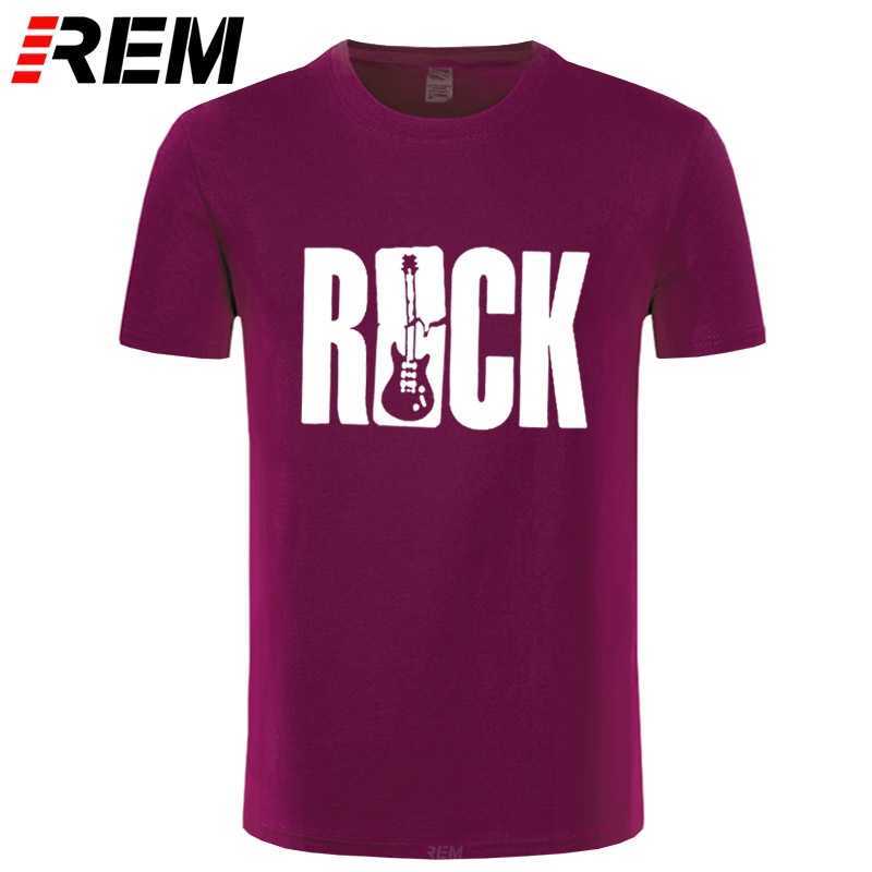 REM Streetwear Men's O-neck Short Sleeve T Shirt ROCK Guitars Music Pirnt T-Shirt Hip Hop Rock'n'roll Tees Tops Harajuku 210707
