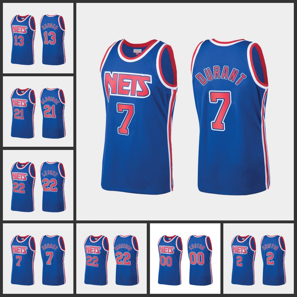 Men Brooklyn''Nets''James Harden Kyrie Irving Kevin Durant Caris LeVert Custom Classics Blue Jersey
Men Brooklyn''Nets''James Harden Kyrie Irving Kevin Durant Caris LeVert Custom Classics Blue Jersey