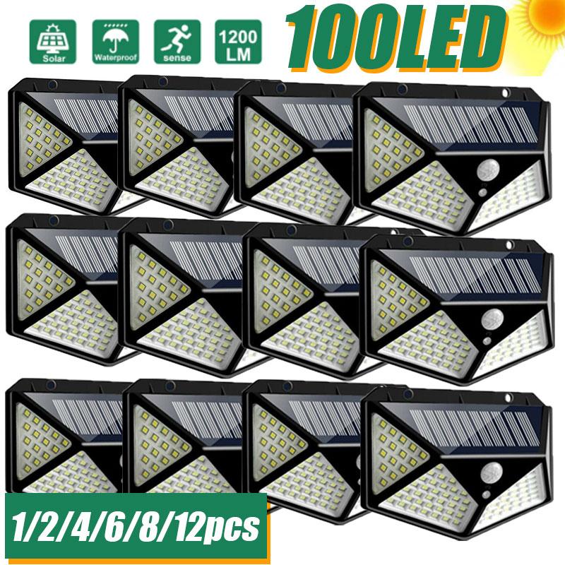 Solar Lamps Garden Lamp 100 LED Outdoor Lights Motion Sensor Light Wall Sunlight Spotlight For Decor
Solar Lamps Garden Lamp 100 LED Outdoor Lights Motion Sensor Light Wall Sunlight Spotlight For Decor