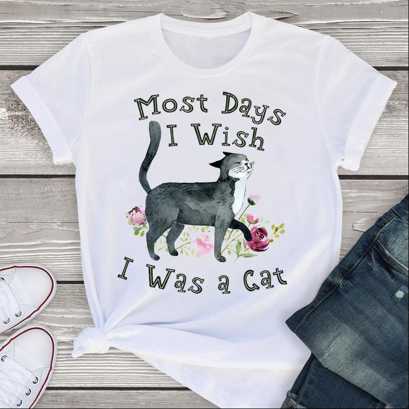 women graphic short sleeve cartoon womens t shirts cat cute print funny fashion summer shirt tees clothing female, White
women graphic short sleeve cartoon womens t shirts cat cute print funny fashion summer shirt tees clothing female, White