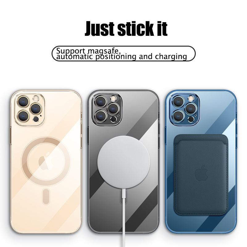 Iphone case precision molding Magsafe magnetic wireless charging case suitable for 11 11Pro 7 8 pro X XS Max mini mobile phone back cover accessories wholesale, Black
Iphone case precision molding Magsafe magnetic wireless charging case suitable for 11 11Pro 7 8 pro X XS Max mini mobile phone back cover accessories wholesale, Black