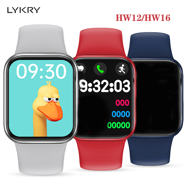 LYKRY HW12 HW16 Full Touch Smart Watch 44MM 40MM Women Men Smartwatch With Password Split Screen BT Call PK IWO 12 13 W56g, Black
LYKRY HW12 HW16 Full Touch Smart Watch 44MM 40MM Women Men Smartwatch With Password Split Screen BT Call PK IWO 12 13 W56g, Black
