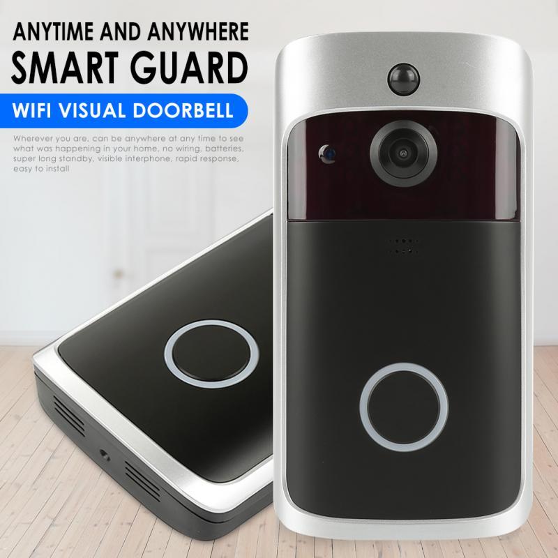 Doorbells Smart Doorbell Camera Wifi Wireless Call Intercom Video-Eye For Apartments Door Bell Ring Phone Home Security Two-Way Talk
Doorbells Smart Doorbell Camera Wifi Wireless Call Intercom Video-Eye For Apartments Door Bell Ring Phone Home Security Two-Way Talk
