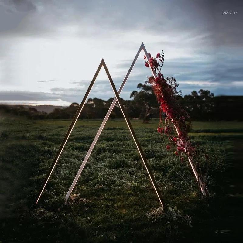 Party Decoration Wedding Arch Wrought Iron Triangle DIY Flower Stand Backdrop Geometric Stage Decor
Party Decoration Wedding Arch Wrought Iron Triangle DIY Flower Stand Backdrop Geometric Stage Decor