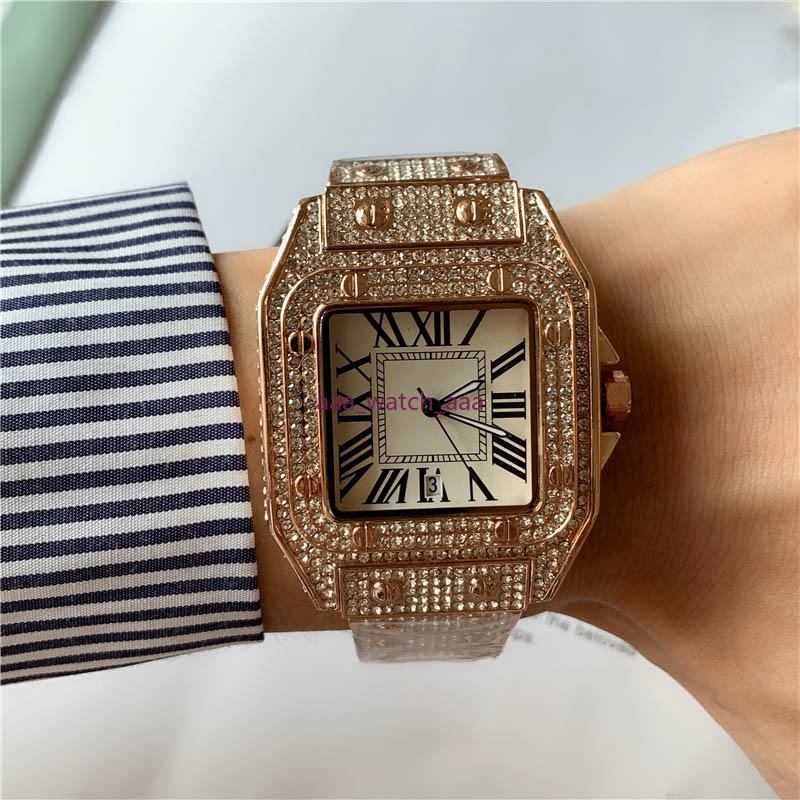 2021 High Quality Men women Fashion Watch Shinning Diamond Watch Full Iced Out Watches Stainless Steel Quartz Movement luxury Wristwatch, Silver shell black man
2021 High Quality Men women Fashion Watch Shinning Diamond Watch Full Iced Out Watches Stainless Steel Quartz Movement luxury Wristwatch, Silver shell black man