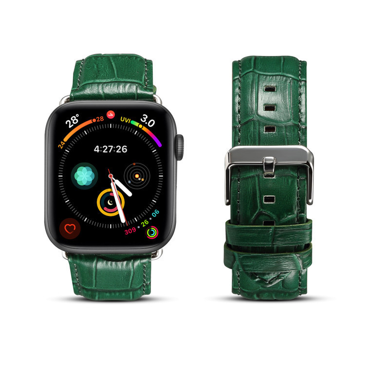 For Apple Genuine Leather Watch Band Smart Straps 44 mm 40mm 42mm 38mm Crocodile Pattern Cowhide Watchband Bracelet 5 4 3 21
For Apple Genuine Leather Watch Band Smart Straps 44 mm 40mm 42mm 38mm Crocodile Pattern Cowhide Watchband Bracelet 5 4 3 21