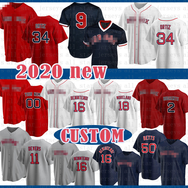 Boston Custom 50 Mookie Betts Baseball Jersey 18 Mitch Moreland 19 Jackie Bradley Jr. 11 Rafael Devers 22 Rick Porcello 25 Steve Pearce, Blue;black
Boston Custom 50 Mookie Betts Baseball Jersey 18 Mitch Moreland 19 Jackie Bradley Jr. 11 Rafael Devers 22 Rick Porcello 25 Steve Pearce, Blue;black