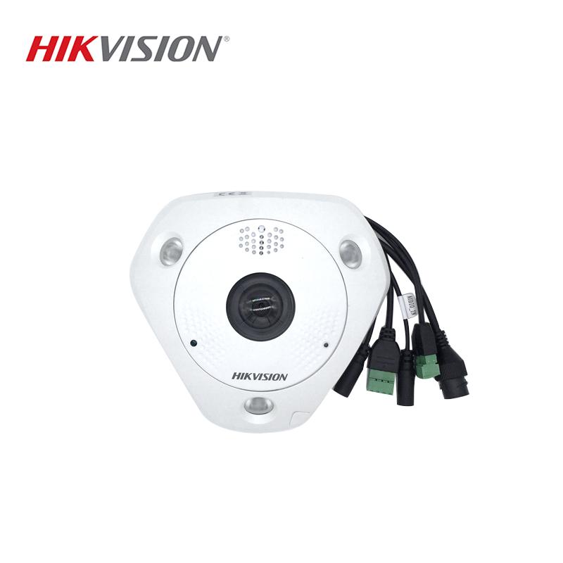 Cameras HIKVISION DS-2CD6365F-IVS Chinese Version 6MP Fisheye View Waterproof IR 15M IP Camera Support SD Card / PoE/ ONVIF
Cameras HIKVISION DS-2CD6365F-IVS Chinese Version 6MP Fisheye View Waterproof IR 15M IP Camera Support SD Card / PoE/ ONVIF