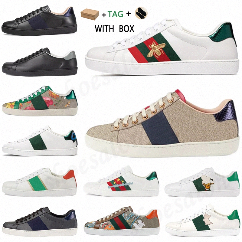 2021 Men Women Italy Ace Designer Shoes Luxury Quality Snake Black White Leather Bee Vintage Star Stripe Sneakers trainers #562 j2uK#, Box
2021 Men Women Italy Ace Designer Shoes Luxury Quality Snake Black White Leather Bee Vintage Star Stripe Sneakers trainers #562 j2uK#, Box