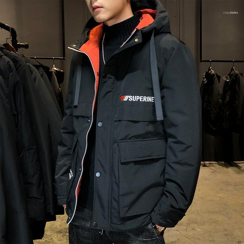 Men's Down & Parkas Thermal Winter Jackets Thicken Fashion Warm Big Size Streetwear Vintage Hooded Puffy Anorak Casual Coats Long KK60MF1, Black
Men's Down & Parkas Thermal Winter Jackets Thicken Fashion Warm Big Size Streetwear Vintage Hooded Puffy Anorak Casual Coats Long KK60MF1, Black